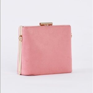 CHIC SUEDE CLUTCH BAG